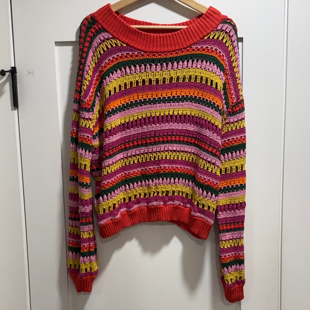 FARM Rio Multicolor Knit Sweater